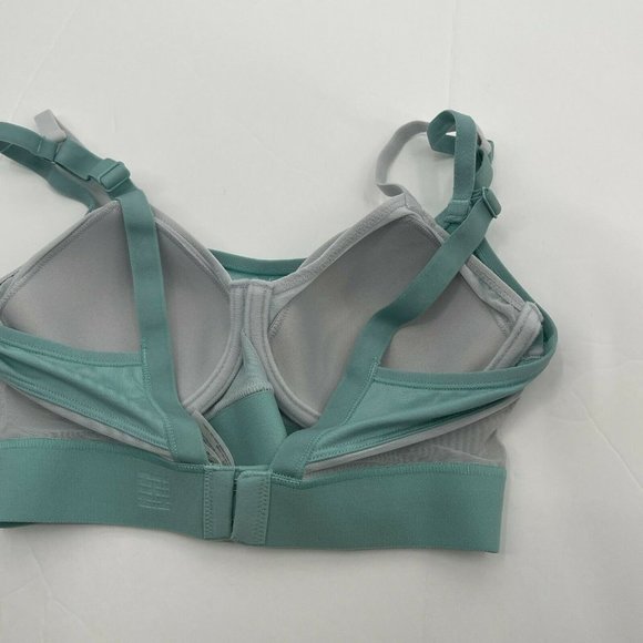 Natori Gravity Bra 32B Womens Aquamarine Mink Sports Underwire Bra Athletic - Picture 4 of 8
